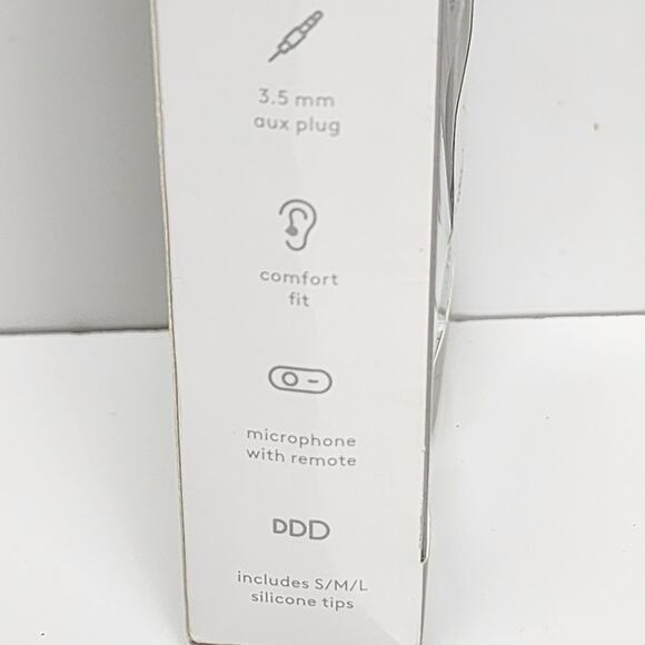 Target Heyday Bright Blue & Orange Plug-In 3.5mm Wired Earbuds NIB - Picture 4 of 4